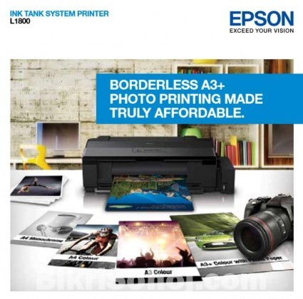 EPSON L1800 BORDERLESS A3 PHOTO PRINTER